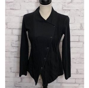 Eileen Fisher Black Knit Blazer size M